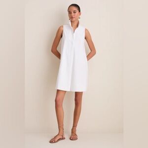 NWT Vineyard Vines Performance Pippa Dress in White Cap, S